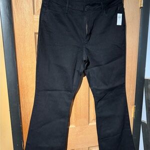 Old Navy Black Flare & Wide Leg Jeans